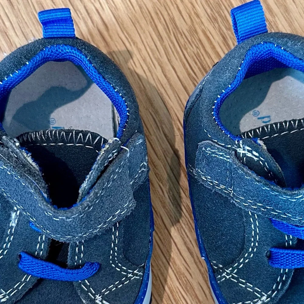 PEDIPED GRAY AND ROYAL BLUE SIZE 6-12 MONTHS